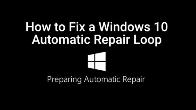 How to Fix Auto Repair in Windows 10
