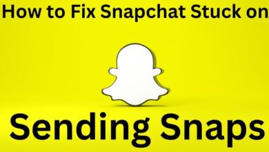 How to Fix Snapchat Stuck on Sending Snaps