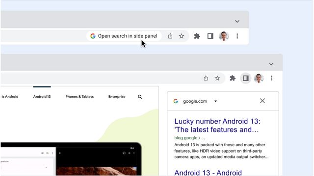 Google Chrome's New Sidebar Feature