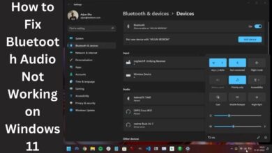 How to Fix Bluetooth Audio Not Working on Windows 11