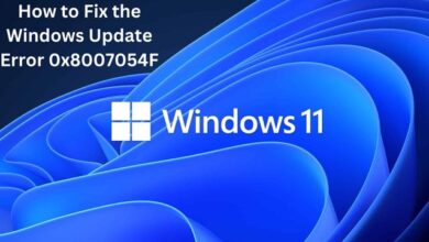 How to Fix the Windows Update Error 0x8007054F