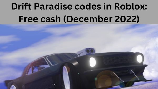 Drift Paradise codes in Roblox