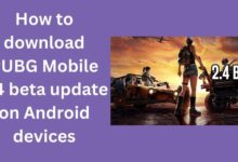 PUBG Mobile 2.4 beta update