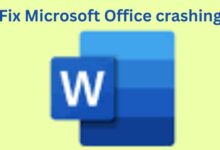 fix Microsoft Office crashing