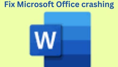 fix Microsoft Office crashing