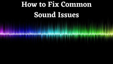 How to Fix Common Sound Issues