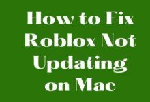 How to Fix Roblox Not Updating on Mac