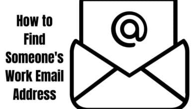 How to Find Someone's Work Email Address