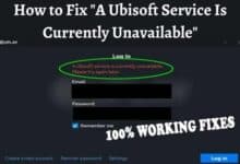 Ubisoft Service Is Currently Unavailable
