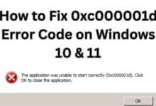 0xc000001d Error Code