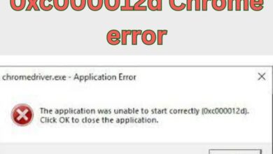 0xc000012d Chrome error
