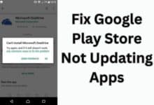 Fix Google Play Store Not Updating Apps