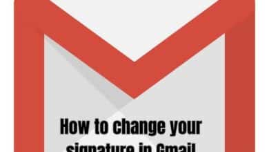 How to change your signature in Gmail