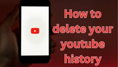 How to delete your youtube history