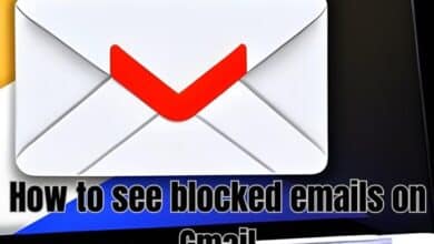 How to see blocked emails on Gmail