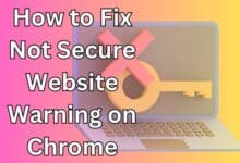 Not Secure Website Warning on Chrome