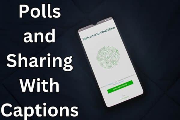 Polls and Sharing With Captions