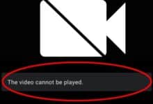 Video Cannot be Played