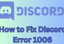 Discord Error 1006