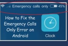 Emergency Calls Only