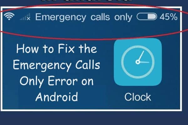 Emergency Calls Only