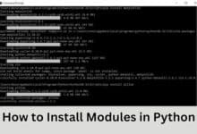 Install Modules in Python