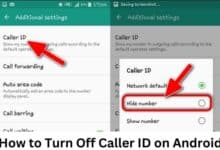 How to Turn Off Caller ID on Android