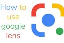 How to use google lens