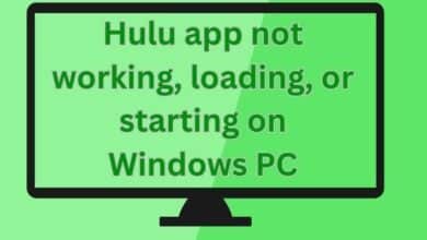 Hulu app not working