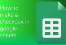 make a checkbox in google sheets