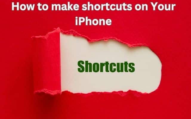make shortcuts