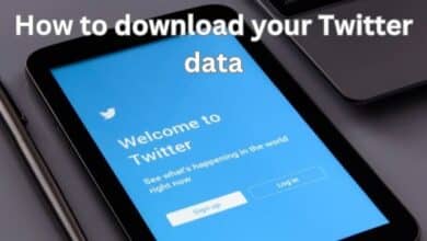 download your Twitter data