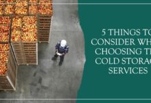 Choosing The Cold Storage Services
