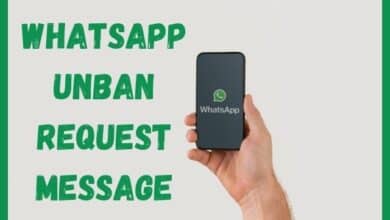 WhatsApp Unban Request Message