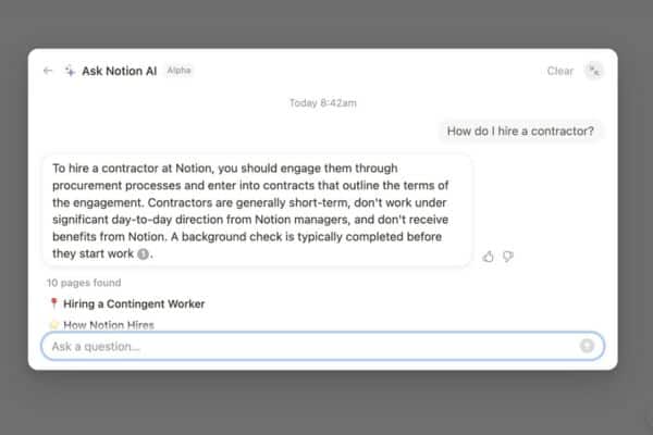 Notion's Revolutionary Q&A Feature