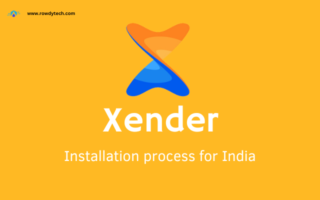 Xender Installation Process