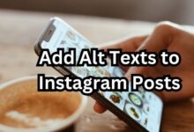 Alt Texts to Instagram Posts