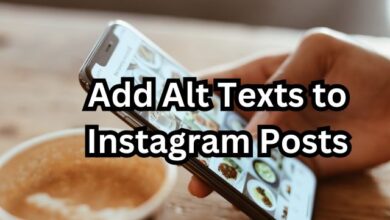 Alt Texts to Instagram Posts