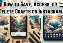 Delete Drafts on Instagram