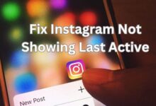 Instagram Not Showing Last Active