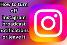 Instagram broadcast notifications