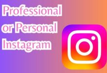 Professional or Personal Instagram