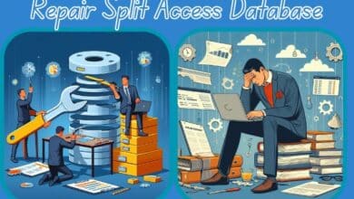 Split Access Database