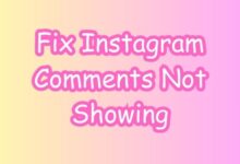 Instagram Comments Not Showing