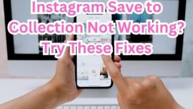 Instagram Save to Collection Not Working