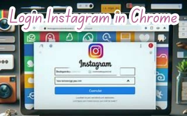 Login Instagram in Chrome