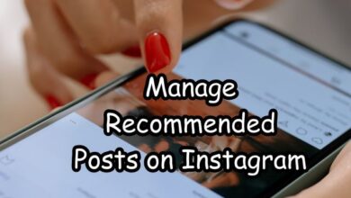 Manage Recommended Posts on Instagram