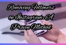 Removing Followers on Instagram