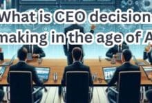 What is CEO decision-making in the age of AI